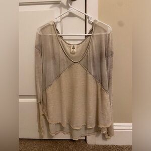 Free People Long Sleeve Top
